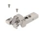 Cerniera per Telaio Alluminio con Molla 95°da avvitare Clip Top Battuta con Sormonto 18 Nichelato  Blum